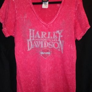 Harley Davidson Women's T-Shirt - XL